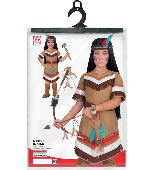 Indianen Kostuum Bruin Kind