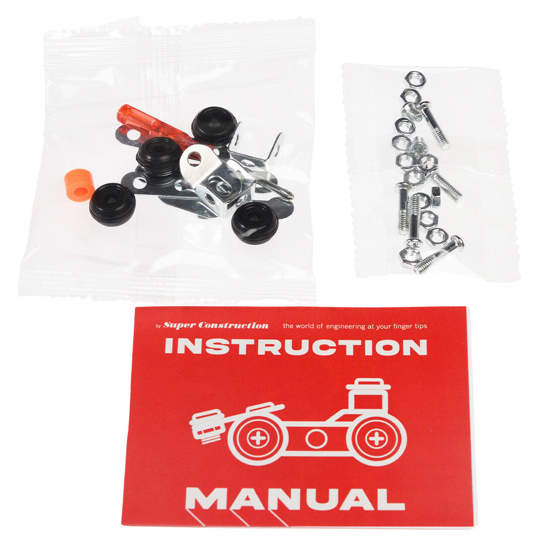 Rex london constructieset mini raceauto