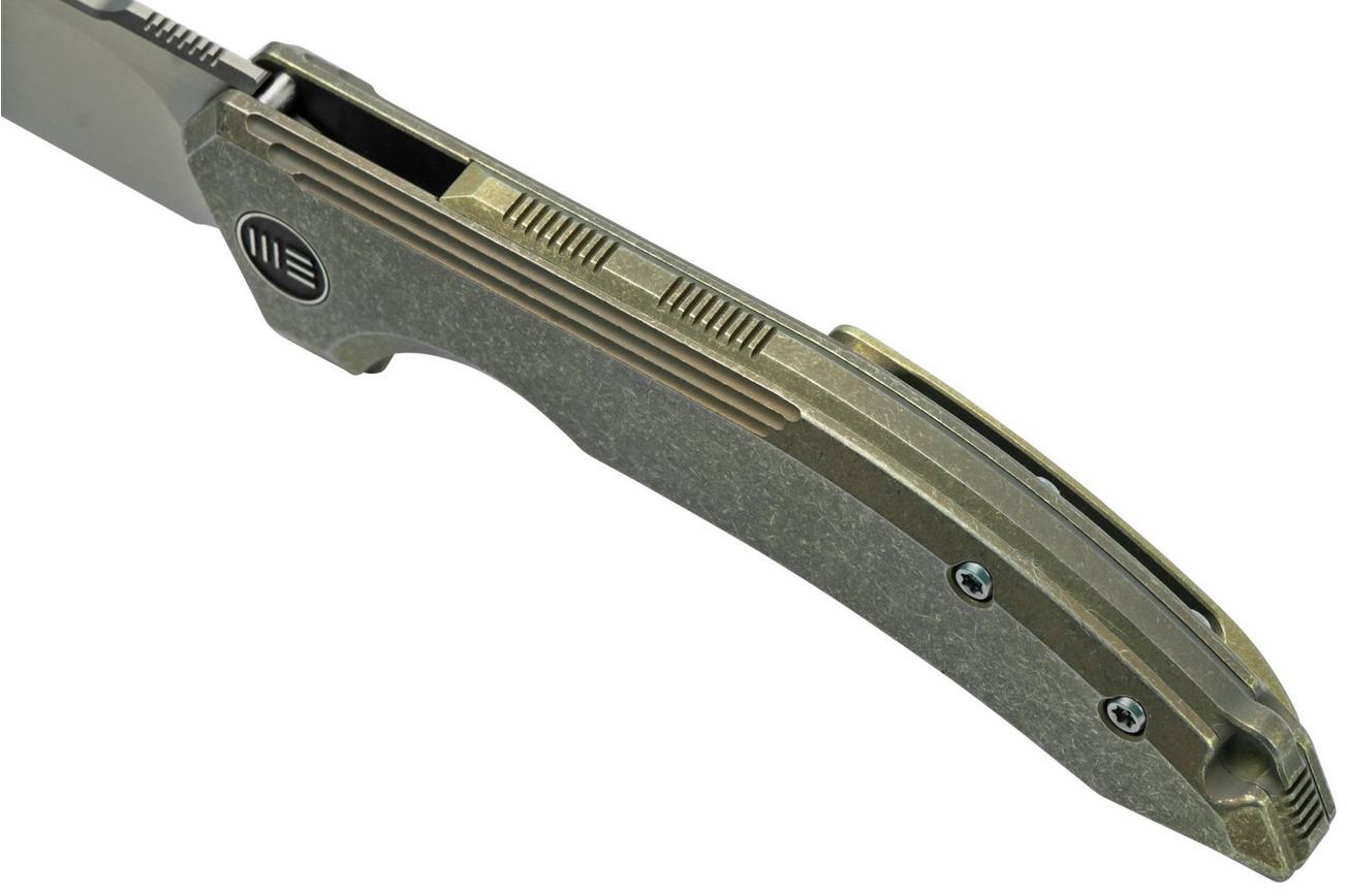 WE Knife Quixotic WE21016-4, Green Titanium zakmes