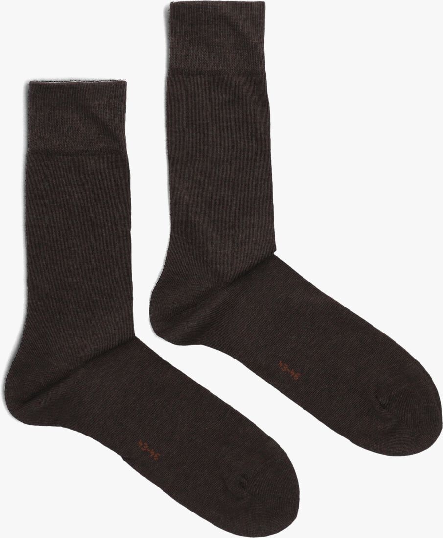 bruine falke sokken happy 2p