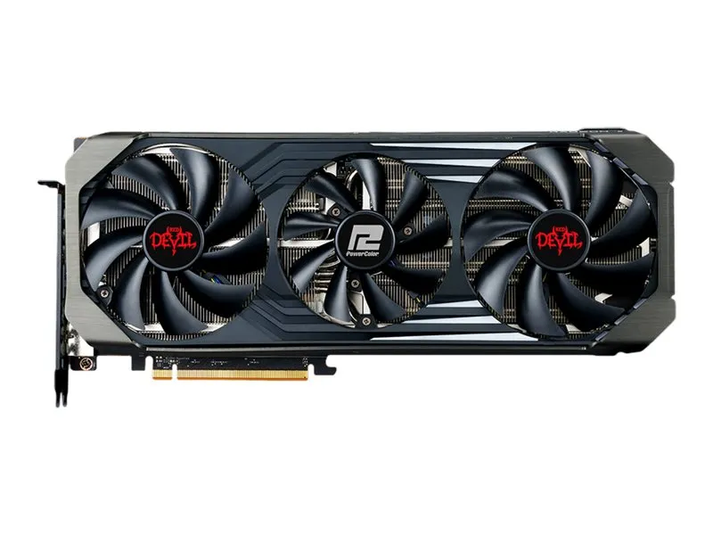 PowerColor Red Devil Radeon RX 6700XT - Grafikkort - Radeon RX 6700 XT - 12 GB GDDR6 - PCIe 4.0 x16 - HDMI, 3 x DisplayPort