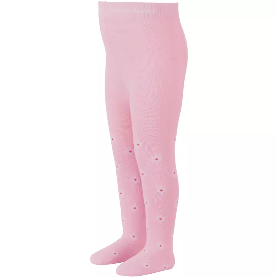 Sterntaler Strumpfhosen Blumen rosa