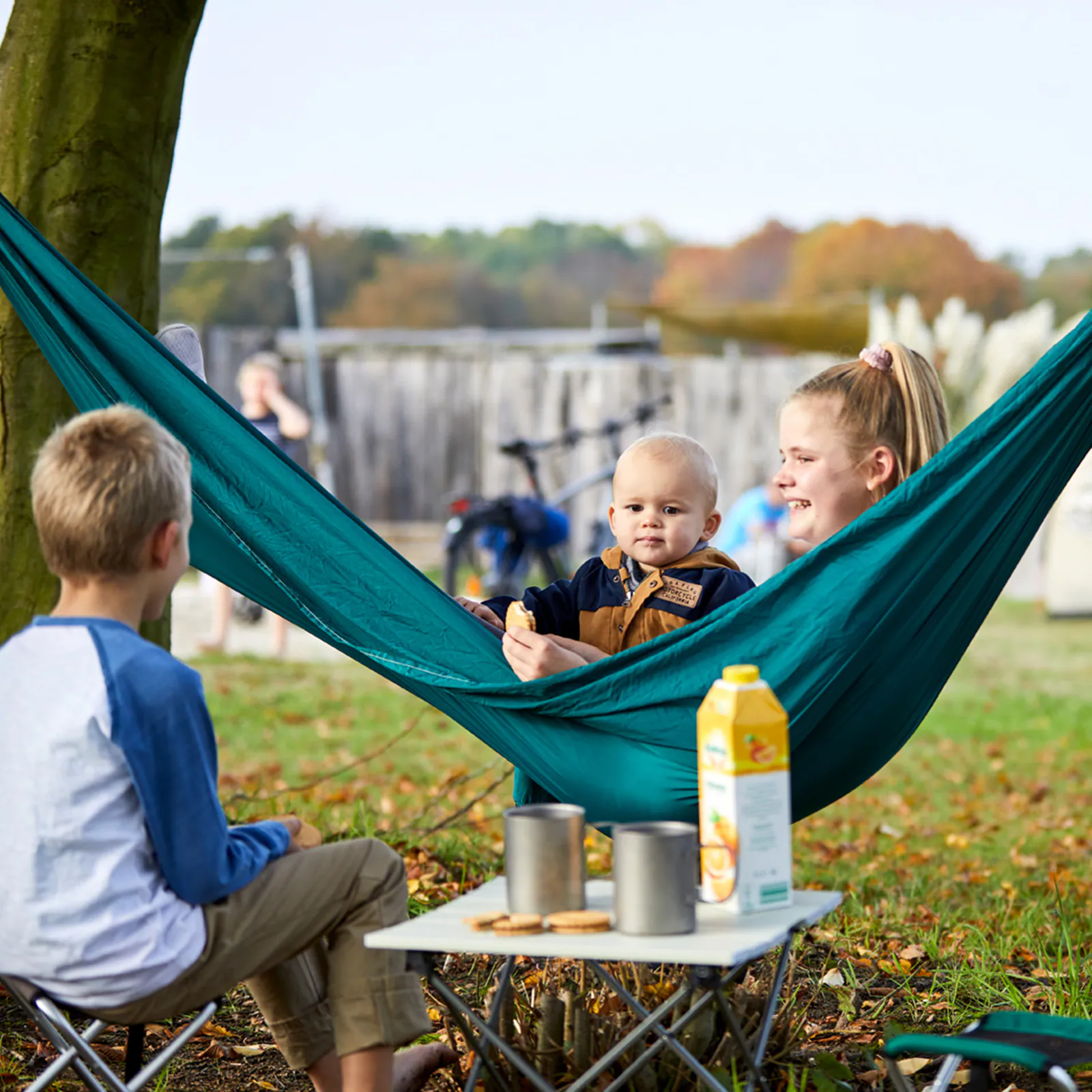 GRAND CANYON 2 Personen Reise Hängematte Bass Hammock Double Mehrpersonen 180 kg Farbe: Storm