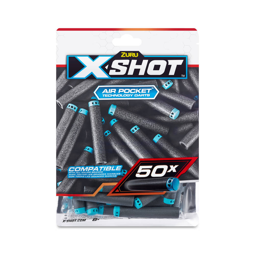 XSHOT Excel Darts navulverpakking 50-delig