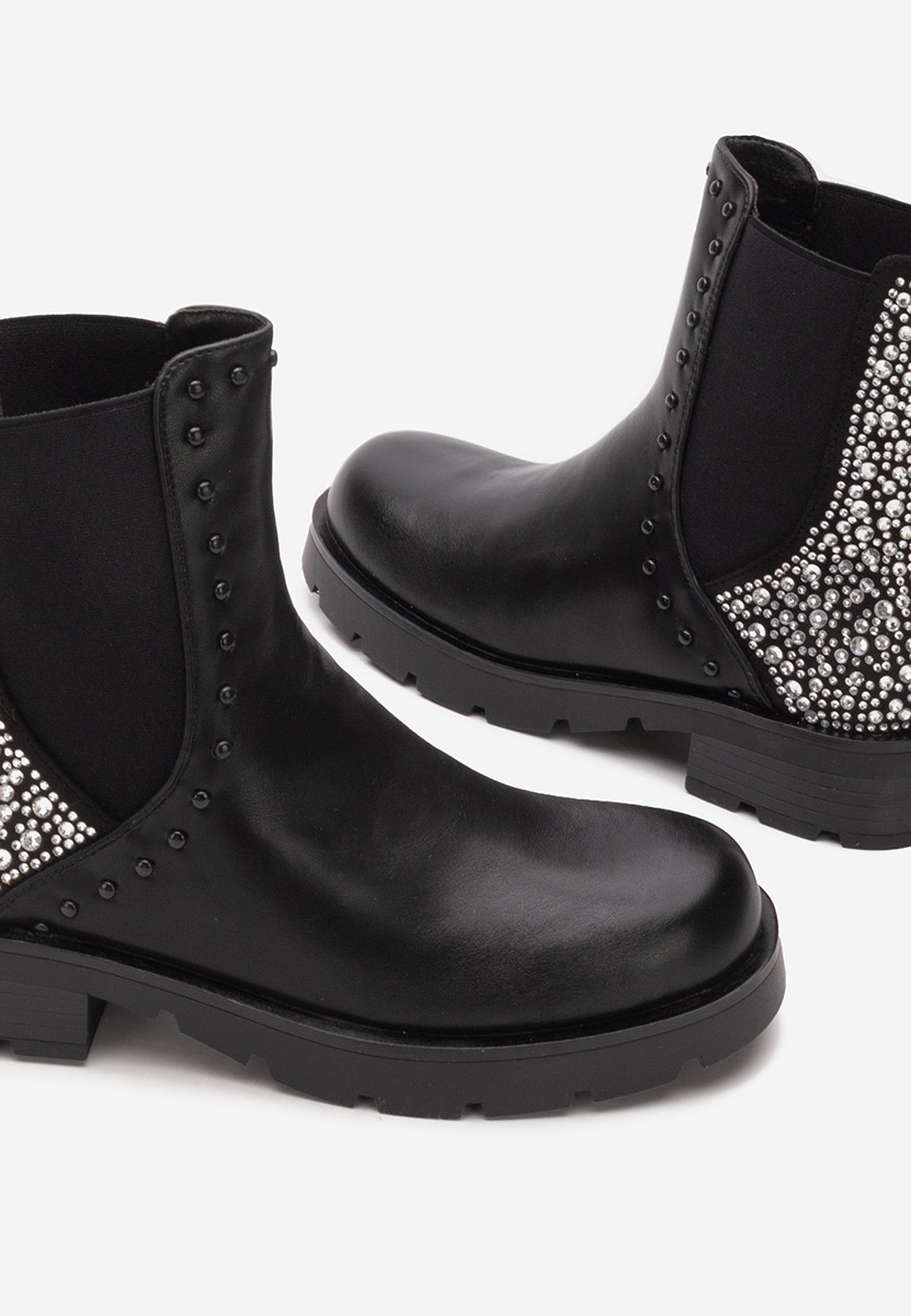 Bottines femme noires Ludie V2