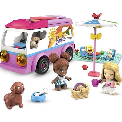 Mega Barbie autocamper
