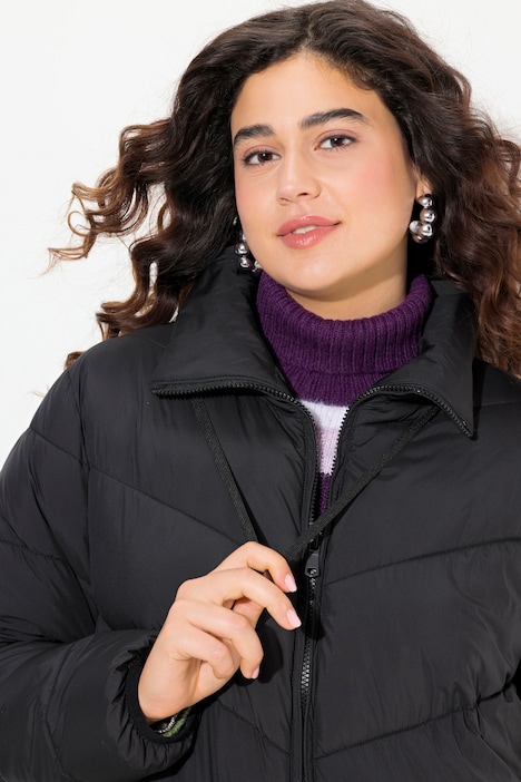 HYPRAR Steppmantel, wasserabweisend, Seiten-Zipper