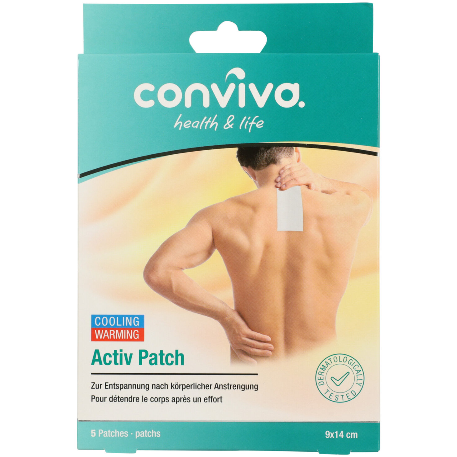 conviva Activ Patch 5 Stück
