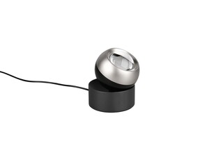 TRIO LED Tischlampe TRS ORBIT nickelfarbig