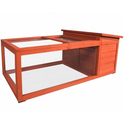 Gaiola para coelhos Atto, marrom