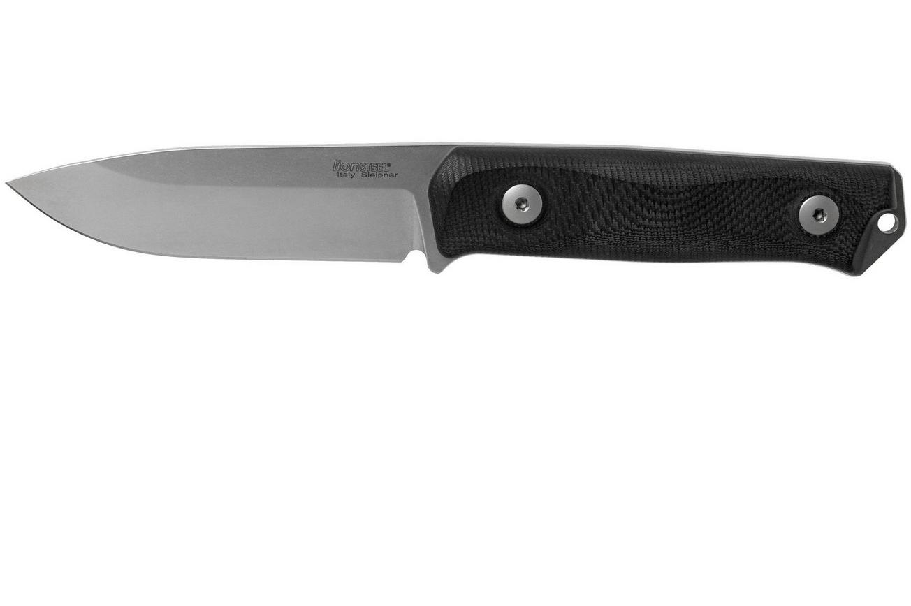 LionSteel B41 Black G10 B41-BK bushcraftmes