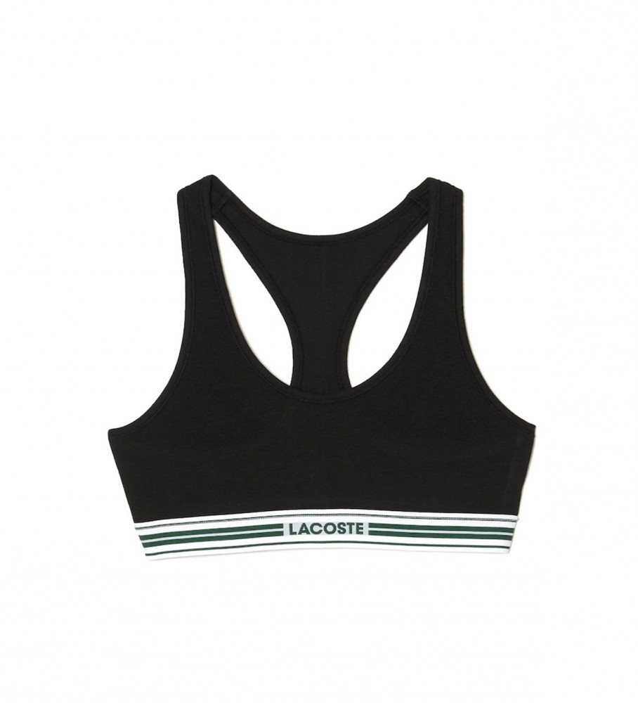 Sutiã Lacoste Heritage, Preto