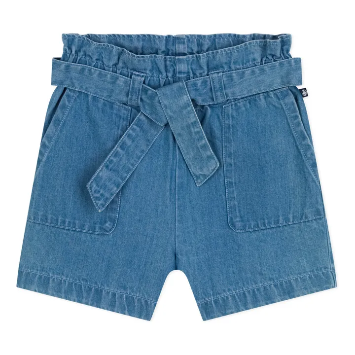 Petit Bateau Short Mallette Denim | Bleu jean