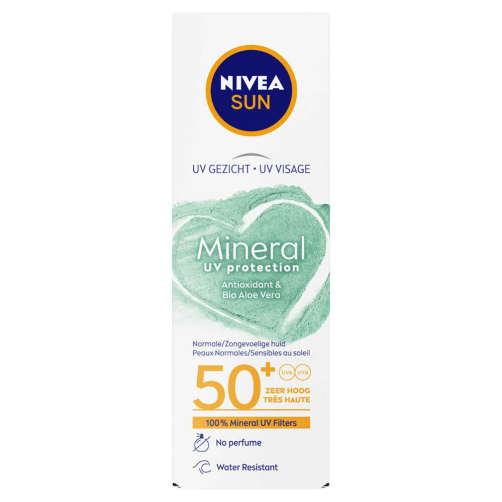 Nivea Sun UV Face Mineral UV Protection Lotion SPF 50+ 50 ml