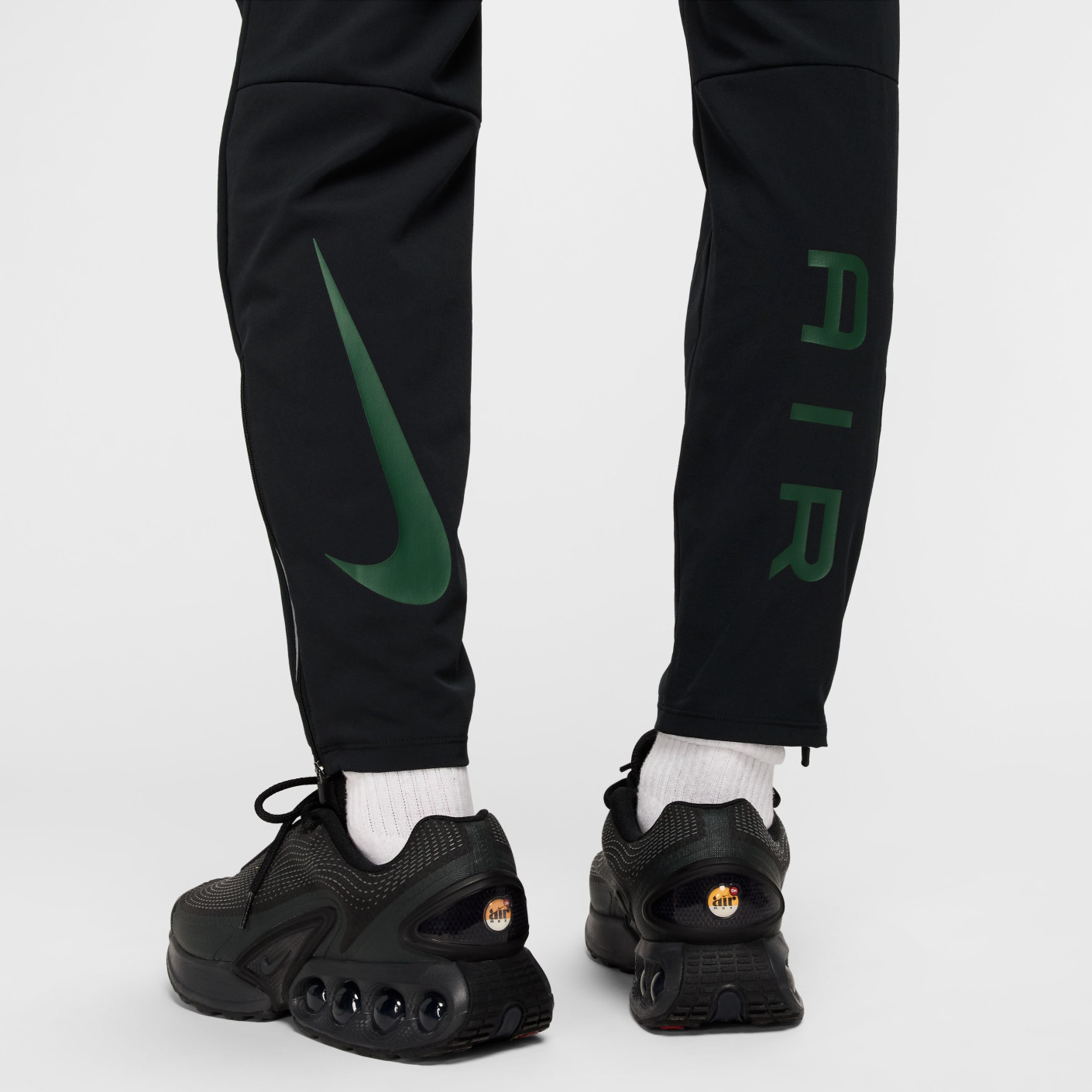 Nike Sportswear Air Trainingsbroek Zwart Groen Zilver