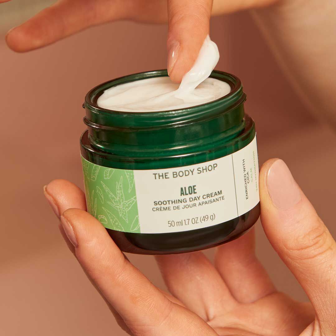 BODY SHOP Creme Hidratante de Dia Aloe - 50ml