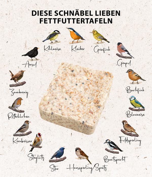 Dehner Natura Premium Wildvogel Futtertafel