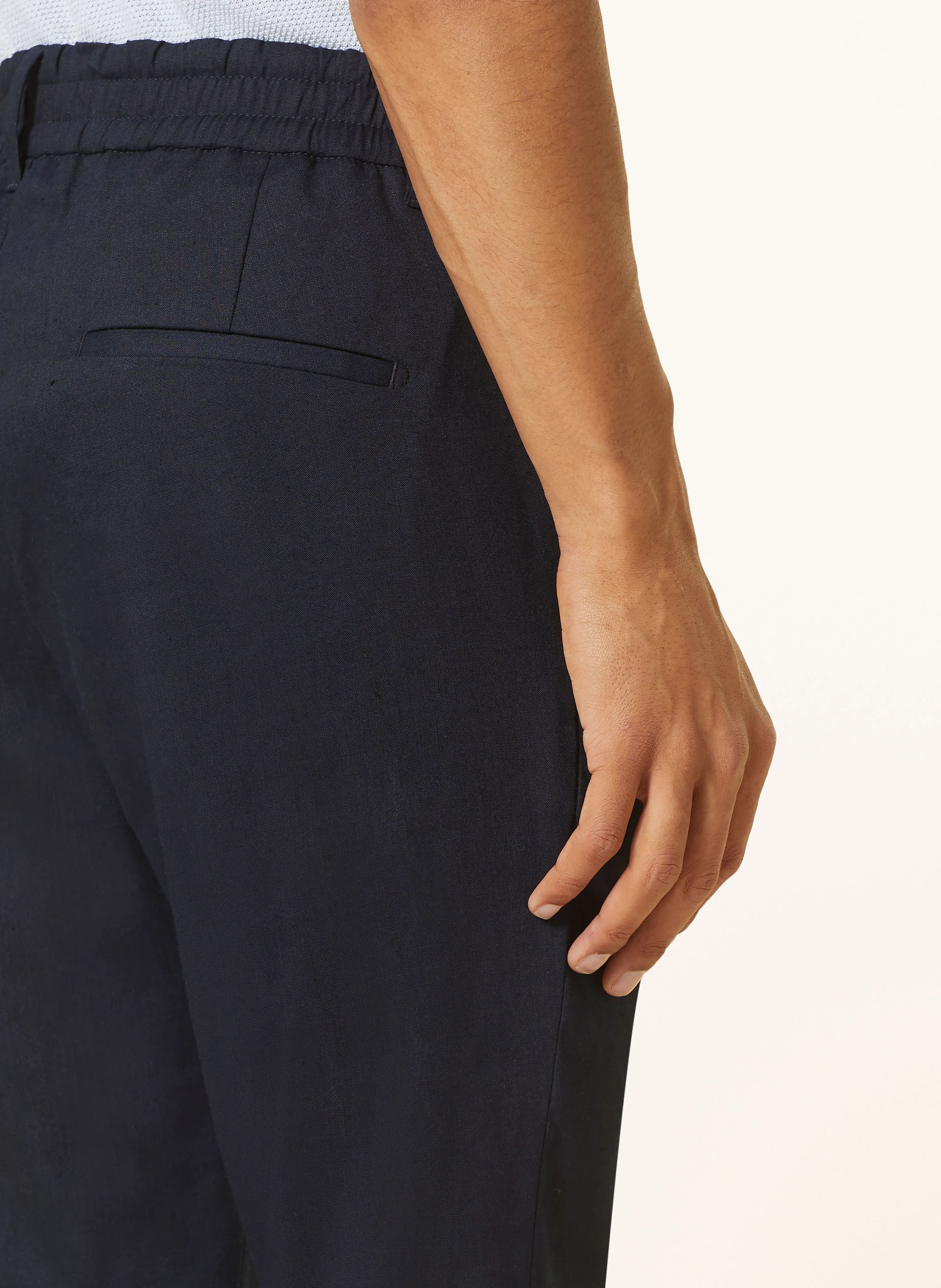 DRYKORN Anzughose CHASY Extra Slim Fit mit Leinen