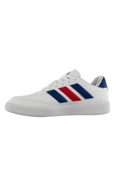 Baskets basses adidas originals courtblock ftwwht/ftwwht/betsca