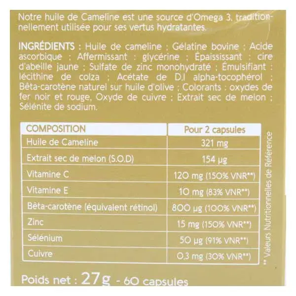 Naturaactive Doriance Capital Soleil 60 cápsulas