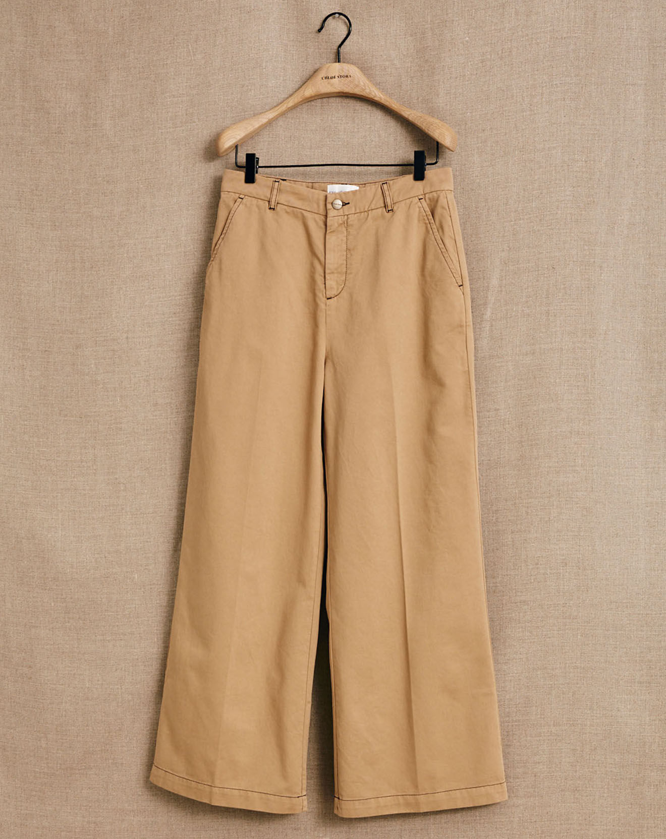 Chloé Stora Jean Palace camel