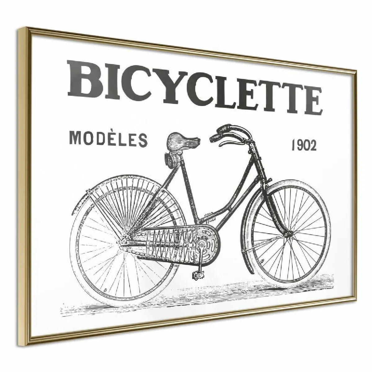 Paris Prix Affiche Bicyclette