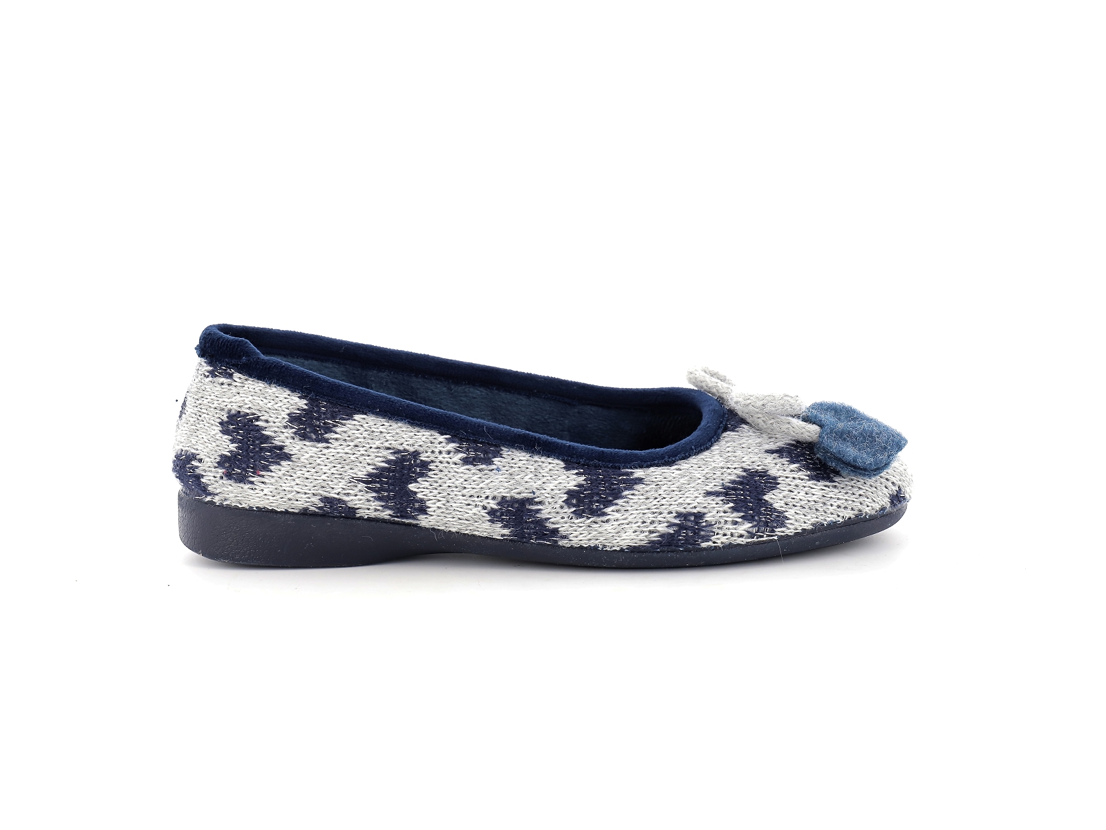 F brand-2372 Textile Gris Bleu