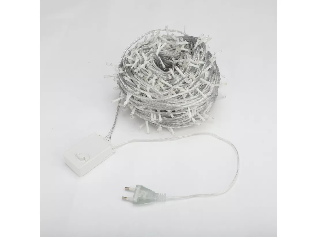 800 LED, lumière chaude LED, étanche, lumières de Noël, norme européenne, 80 mètres