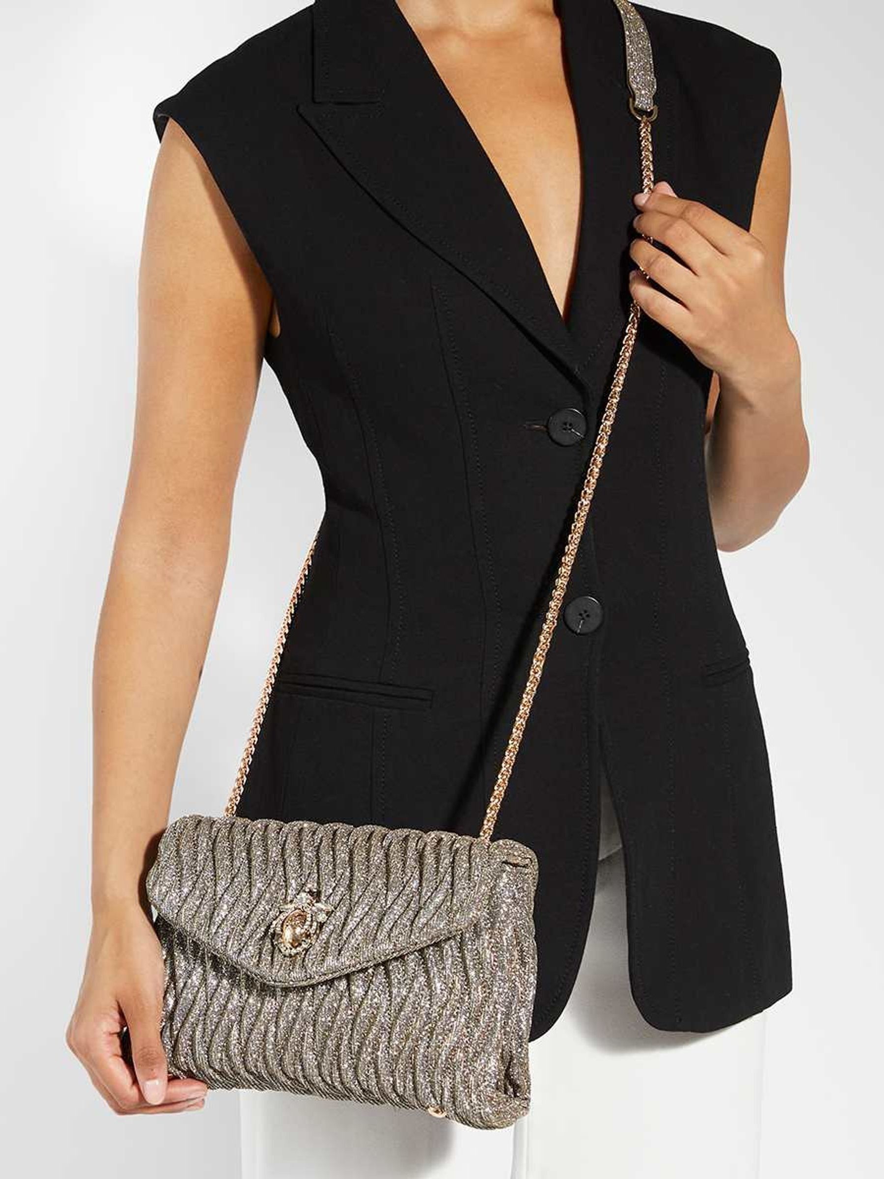 Dune London Darling Bug doorgestikte schoudertas