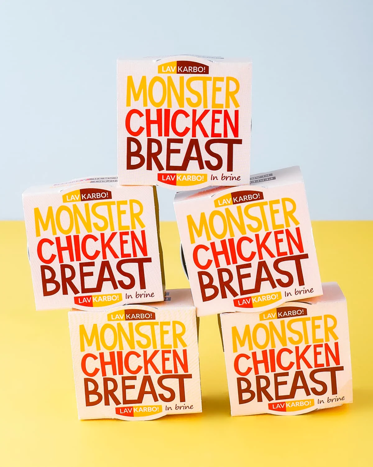 Monster Canned Chicken 5x155g - FEMPAKNING - DATODEAL