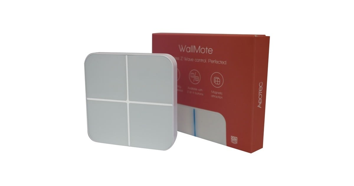 AeotecWallMote Quad afstandsbediening  (Wit, Z-Wave+)