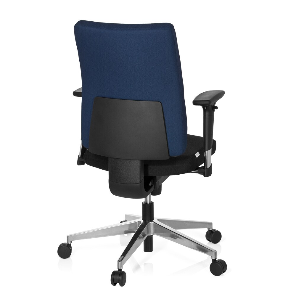 Profi Bürostuhl PRO-TEC 350 Stoff mit Armlehnen (höhenverstellbar) hjh OFFICE