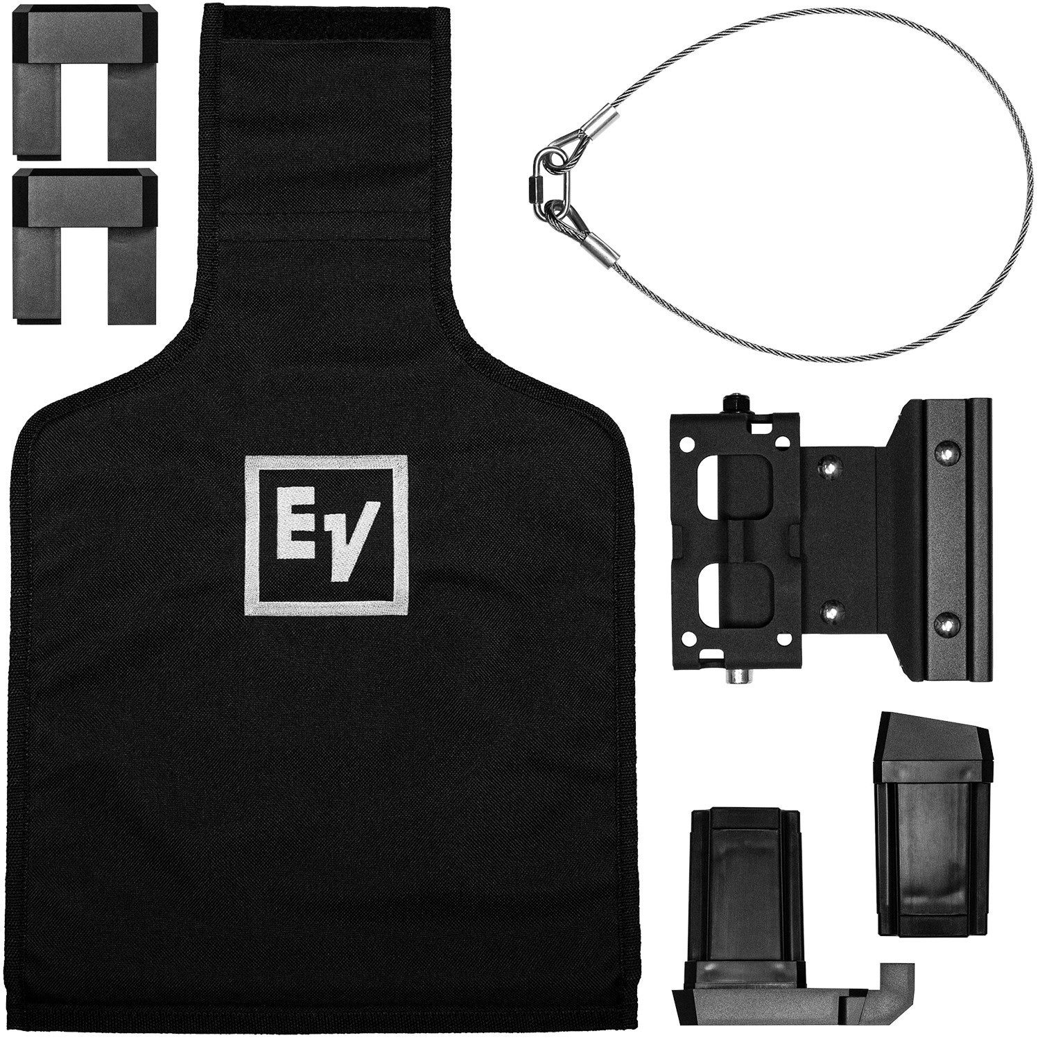 Electro-Voice EVOLVE-WMK-PB muurbevestigingskit voor EVOLVE speakers, Phoenix, zwart