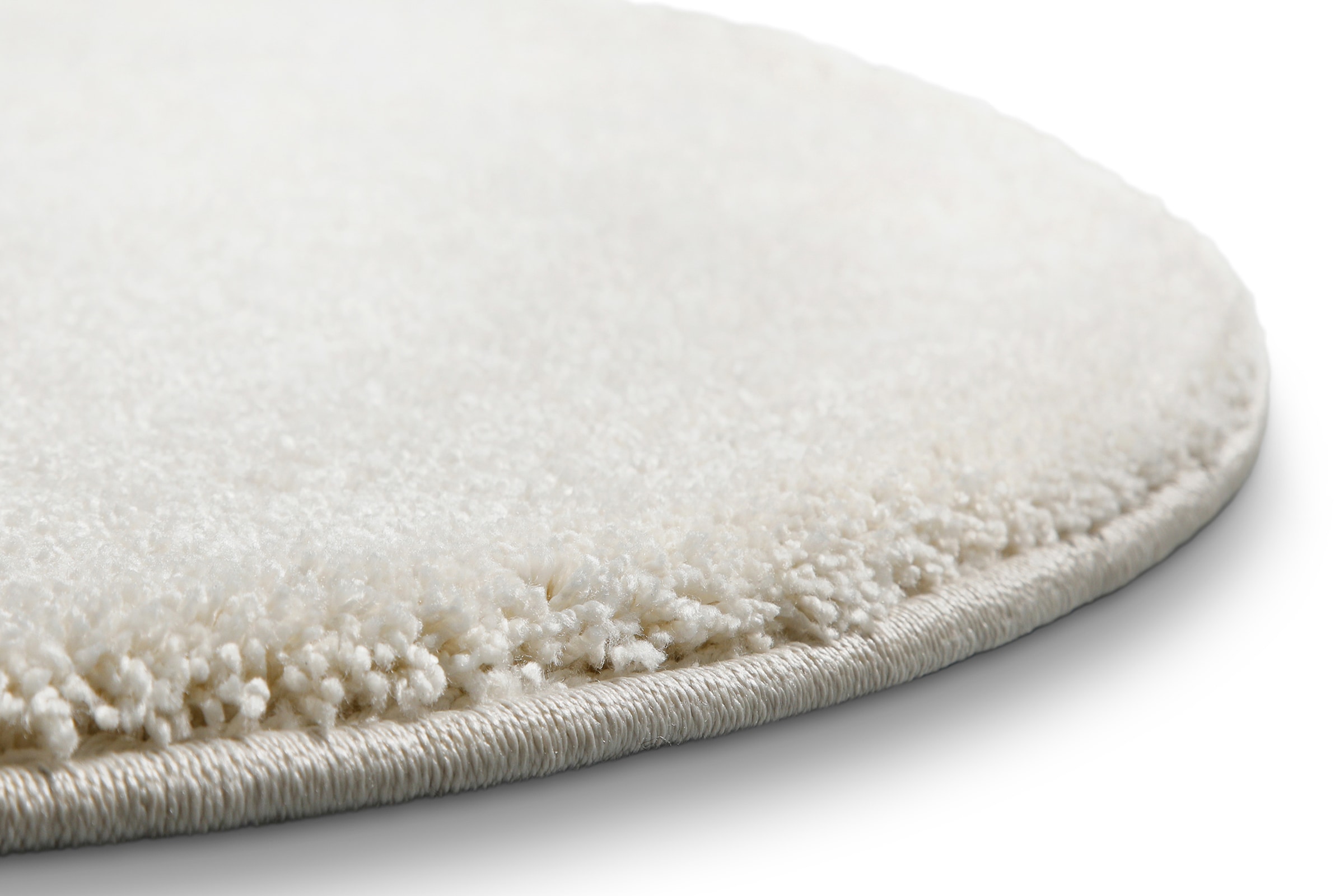 Wecon home Basics Hochflor-Teppich »Nova« rund 25 mm Höhe Shaggy, gewebt, robust, Wohnzimmer, Schlafzimmer