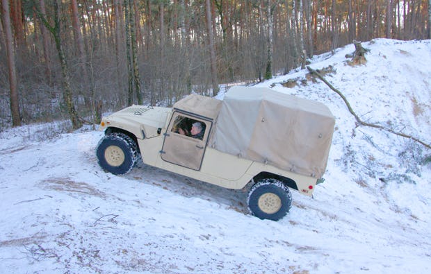 Hummer H1 Offroad fahren für 60 Minuten