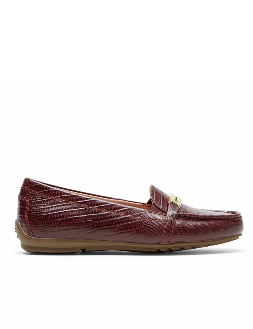 Tmd R Ornament Oxblood Brown Moccasins