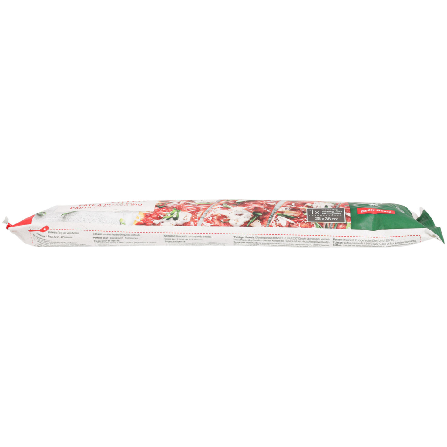 Betty Bossi Naturaplan Bio Pizzateig ausgewallt 25x38cm
