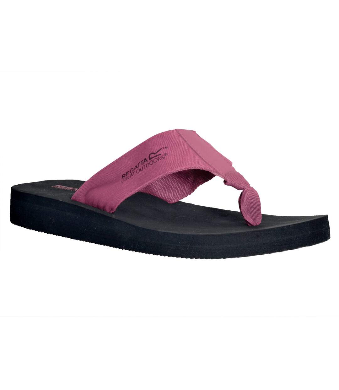 Regatta - Tongs CATARINA - Femme (Blanc / Bleu marine) - UTRG4268