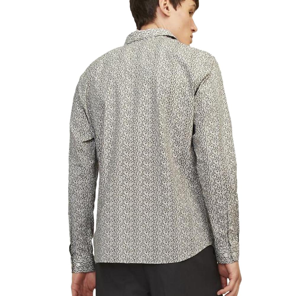 Jack & Jones Chemise Blanche/Marine Homme Jack & Jones Blablackpool -