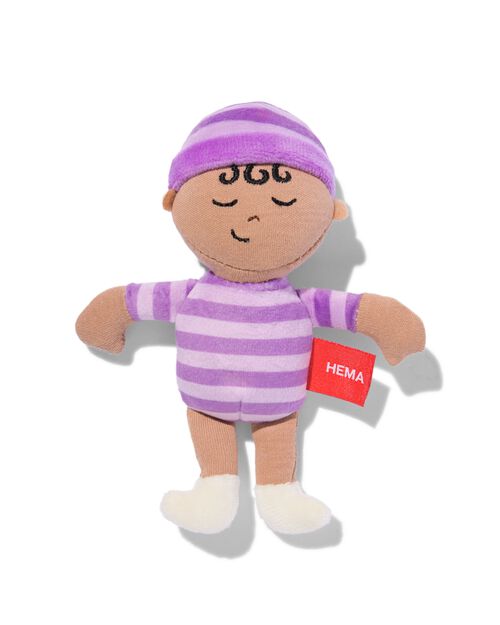 mini poupée 15cm violet
