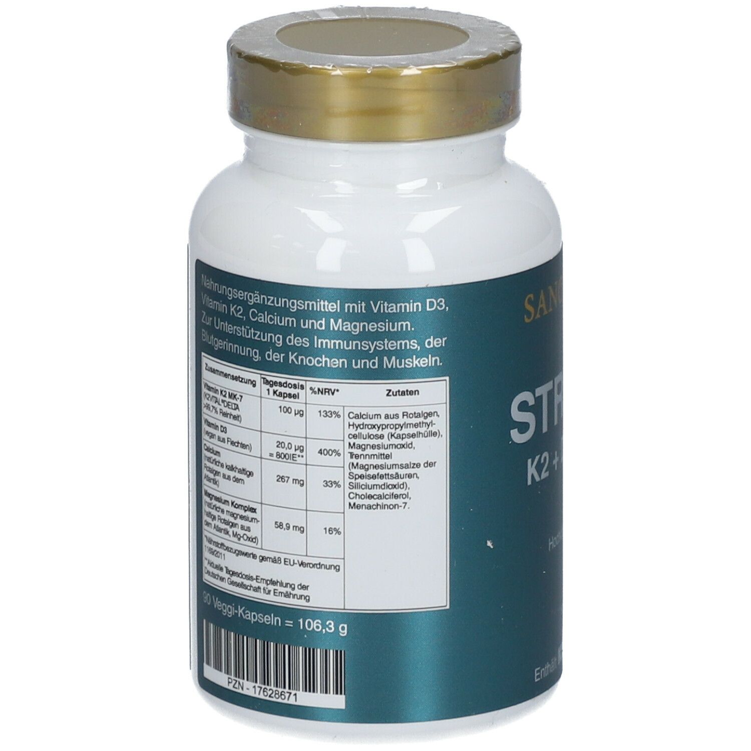 SANOMOTION® STRENGTH K2+D3+Ca+Mg