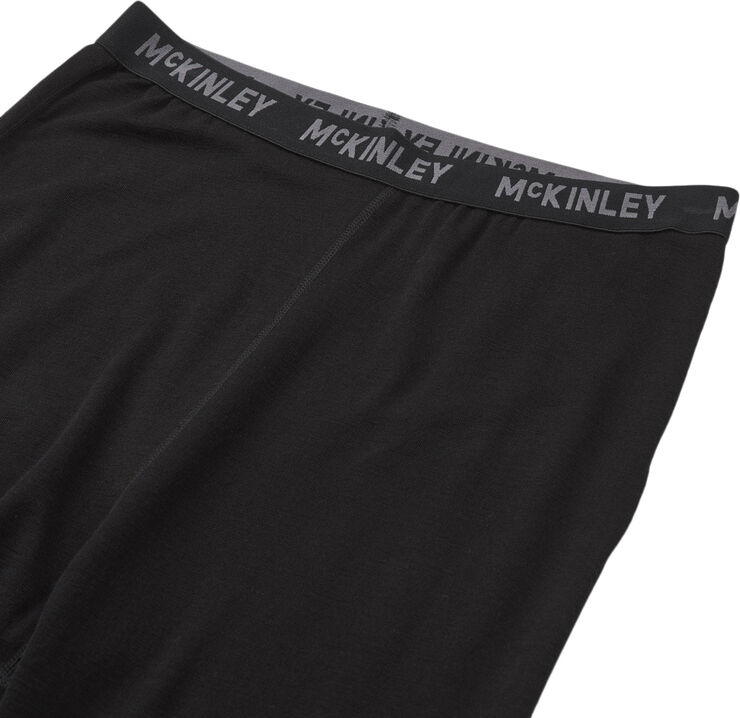 MCKINLEY Wool Base uldunderbukser Sort
