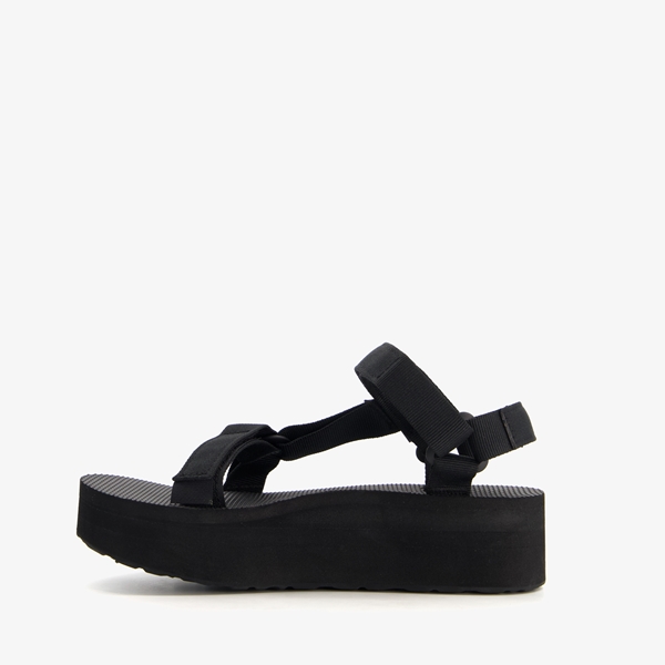 Teva Flatform Universal dames sandalen zwart