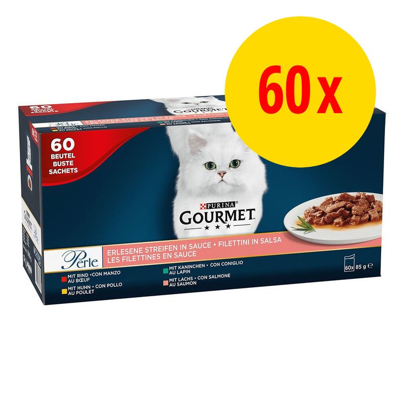 Lot mixte Gourmet Perle 60 x 85 g