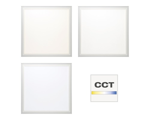 LED Paneel CCT RGB Dimbaar 38W 3830 lm 2700-6500K 60x60 cm + Afstandsbediening Lanette Wit