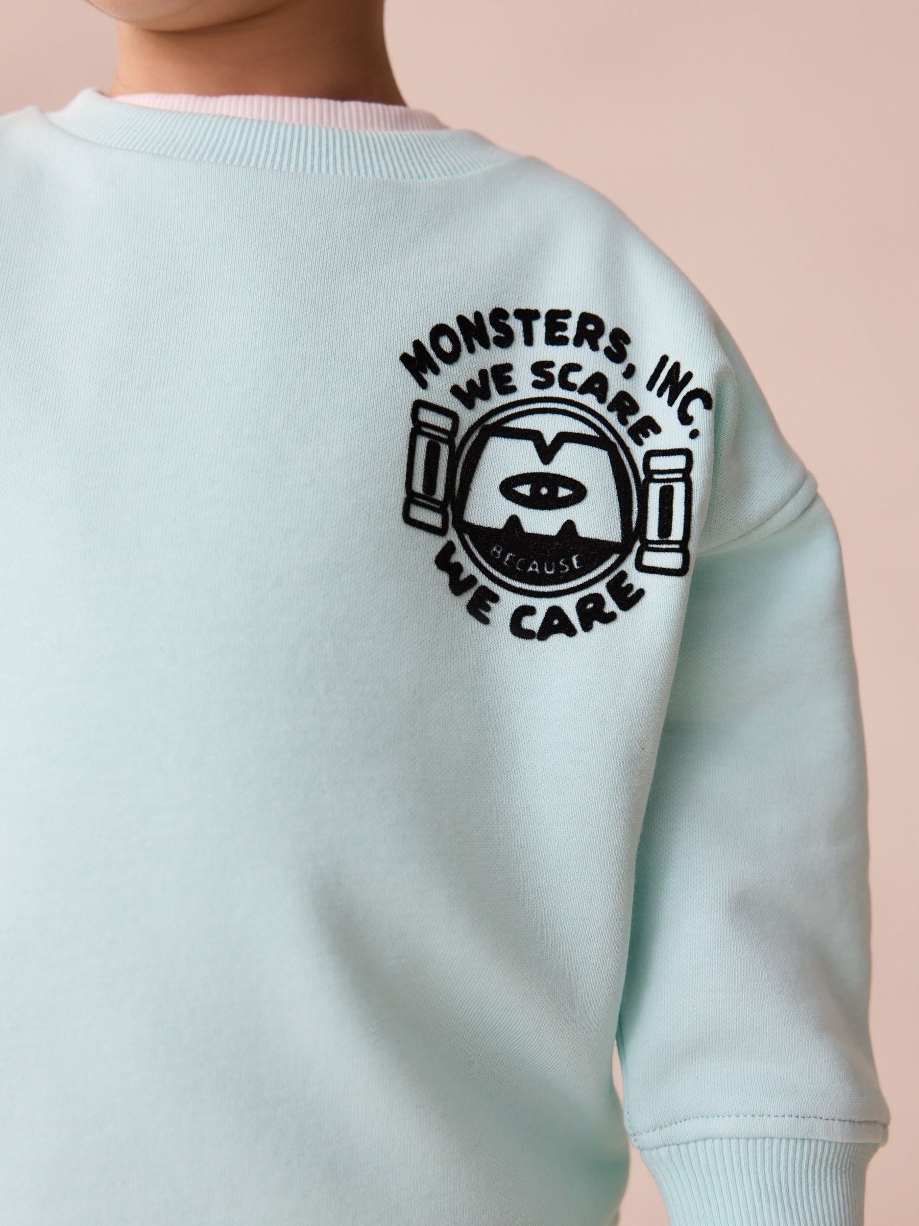 Blauw - Monsters Inc Crew Sweatshirt (6mths-8yrs)
