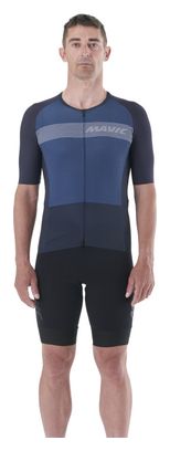 Maillot Manches Courtes Mavic Cosmic Bleu