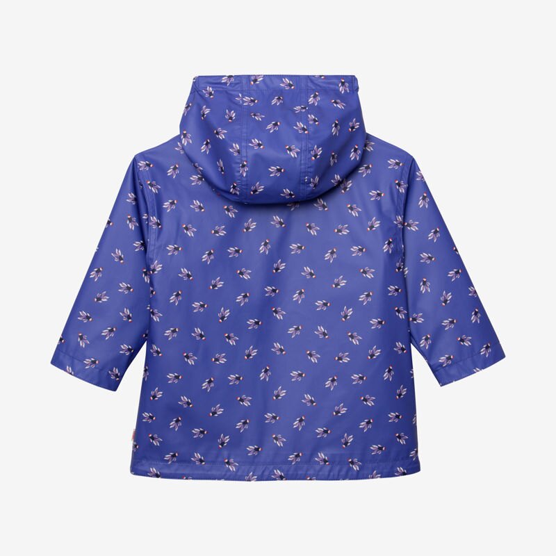 Parka fille poissons bleu Catimini Bleu