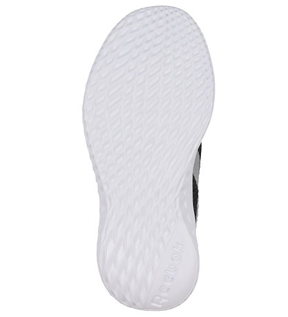 Reebok Sko - Rush Runner Slip-On - Sort/Gr?/Hvid