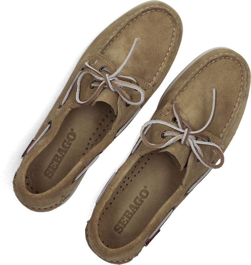 SEBAGO Instappers Dames Portland Maat: 38 Materiaal: Suède Kleur: Camel